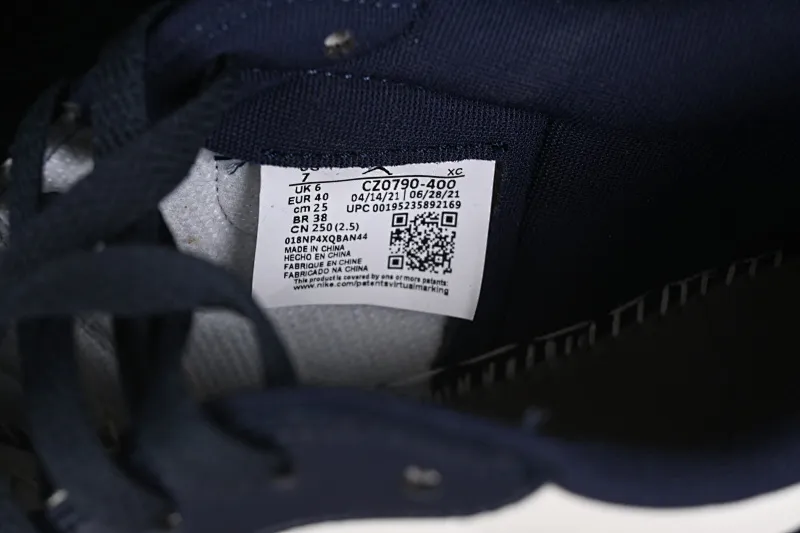 All categories Air Jordan Jordan series basketball shoes Air Jordan 1 Low Air Jordan 1 Low OG "Obsidian" AJ1 Joe 1 Obsidian low-top cultural basketball shoes CZ0790-400